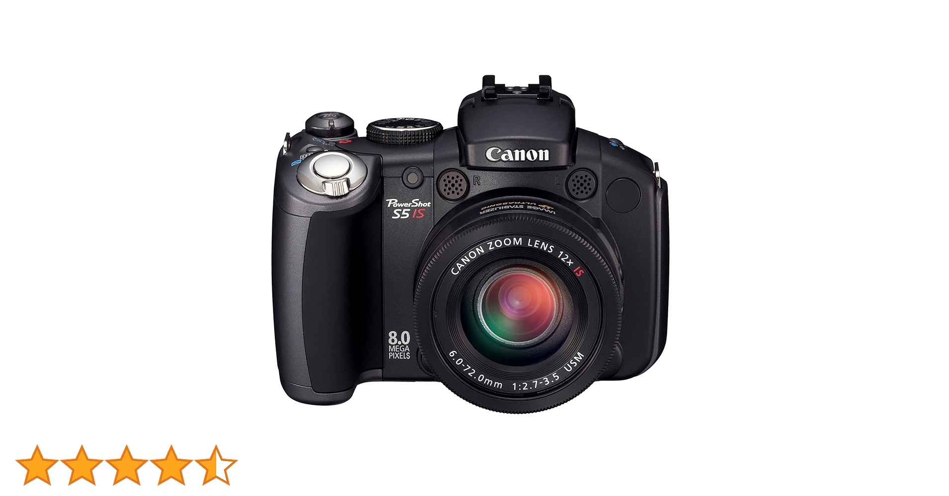 Powerful zoom, advanced features, Canon PowerShot Pro Series S5.